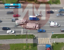 На Пятницком шоссе столкнулись два автозака ФСИН